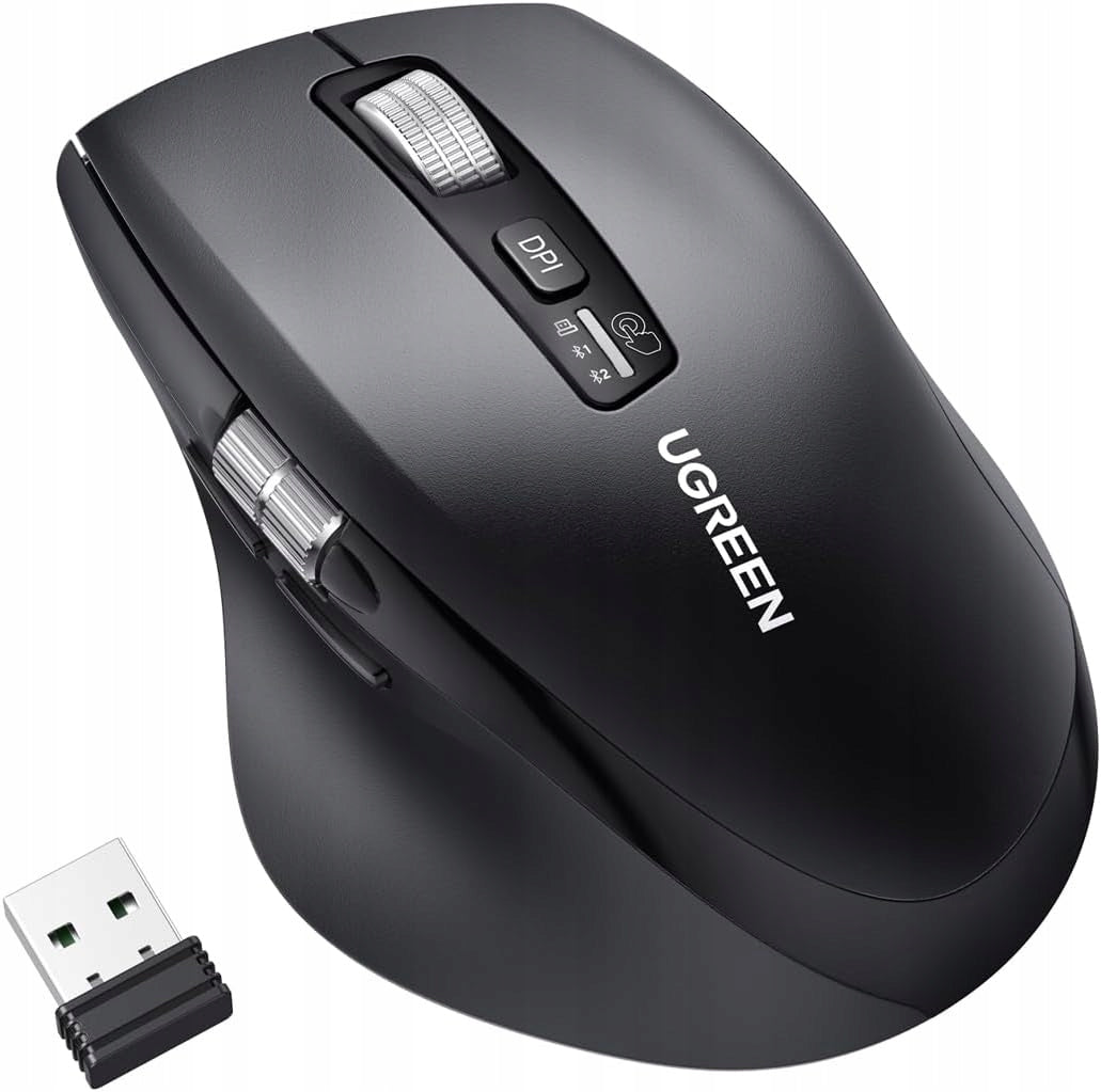 WIRELESS MOUSE 2,4GHZ BLUETOOTH ERGONOMIC QUIET 10M