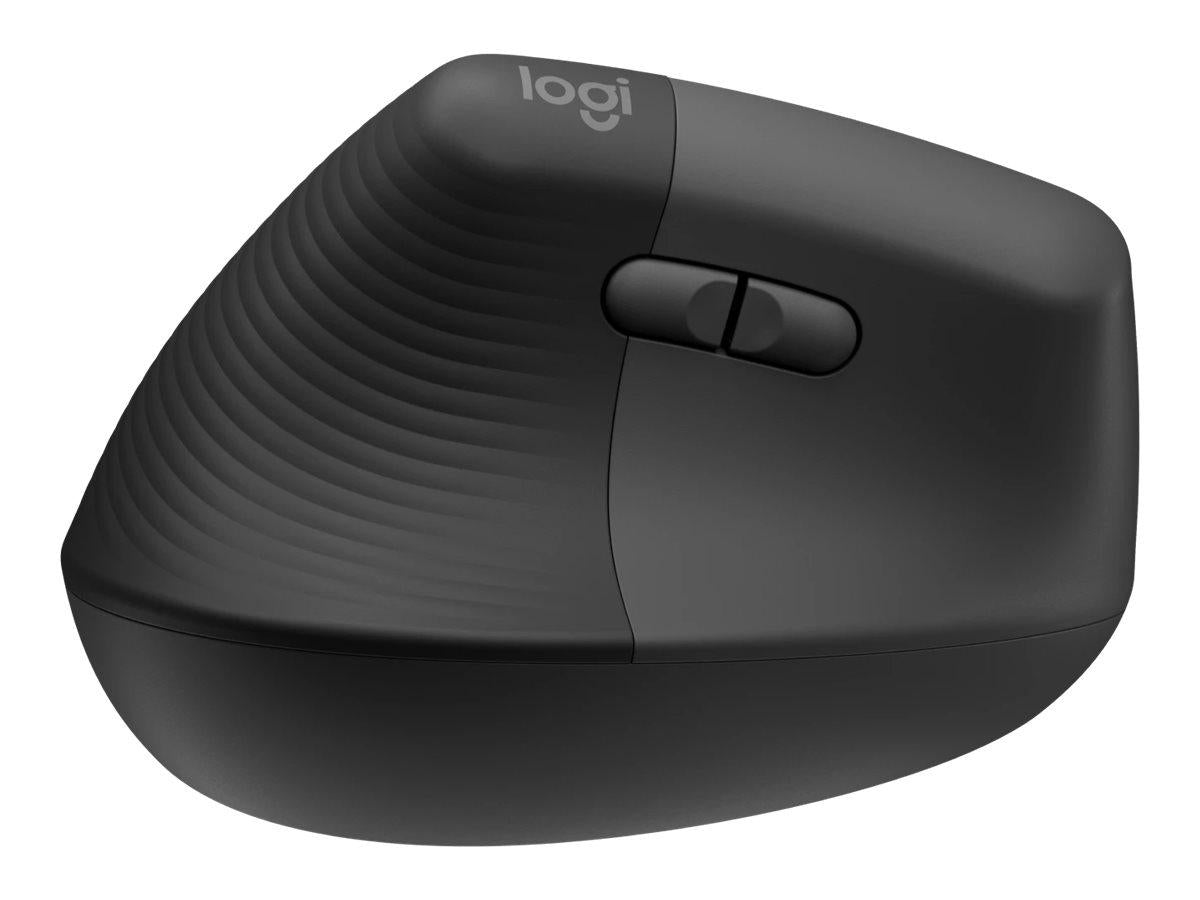 WIRELESS MOUSE LOGITECH LIFT LEFT GRAPHITE ERGONOMIC MOUSE 4000DPI Manufacturer code 910-006474
