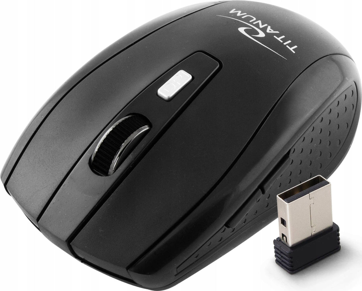 WIRELESS MOUSE OPTICAL MOUSE 2,4GHZ 1600DPI TO WORK FOR GAMERS Packaging status original