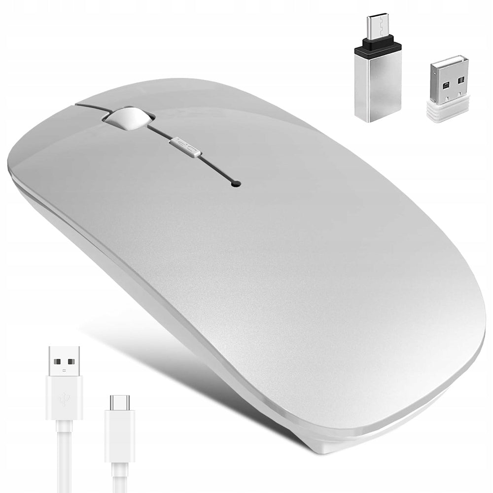 WIRELESS MOUSE QUIET FOR OFFICE AND LIBRARY 90% NOISE REDUCTION