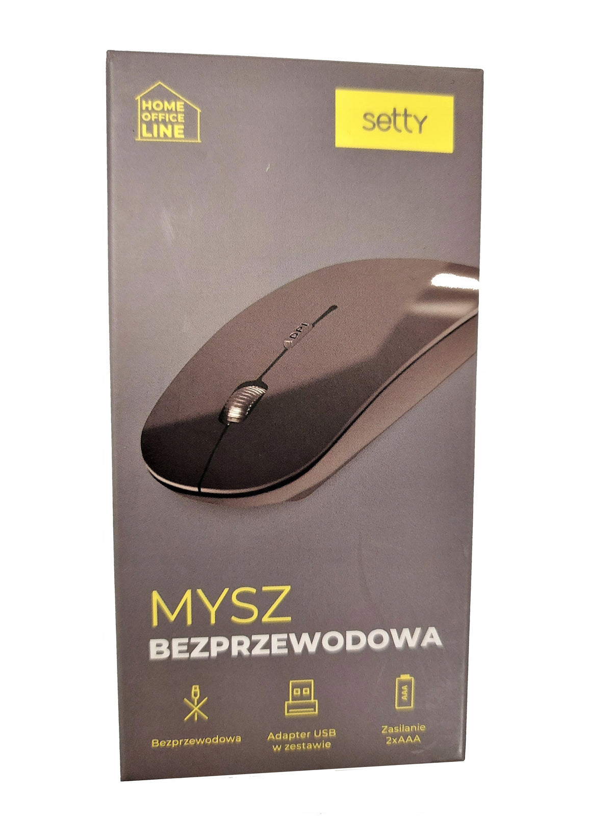 WIRELESS MOUSE SETTY USB BLACK