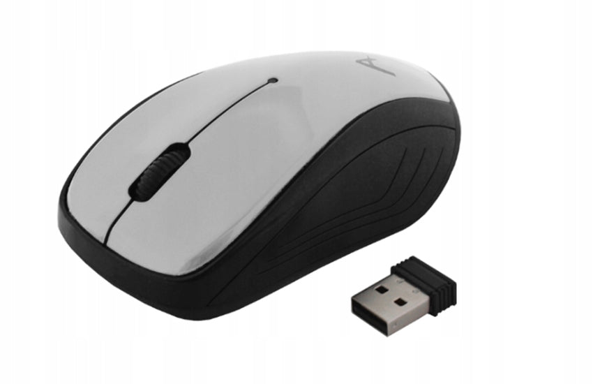WIRELESS MOUSE USB PC SMART TV 2400 dpi GRAY