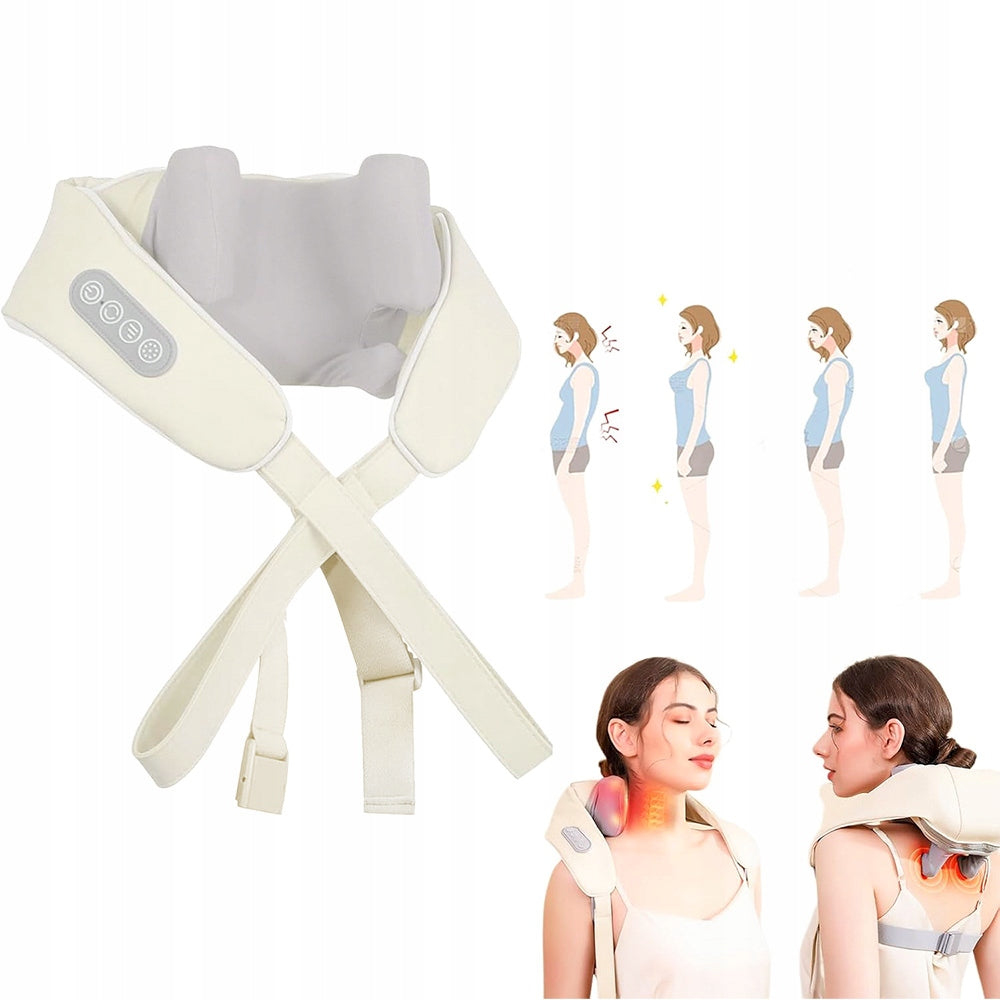 WIRELESS NECK AND NECK MASSAGER FOR BATTERY 1200MAH ARMS