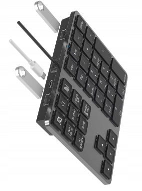 WIRELESS NUMERIC KEYBOARD BLUETOOTH HUB FOR LAPTOPS