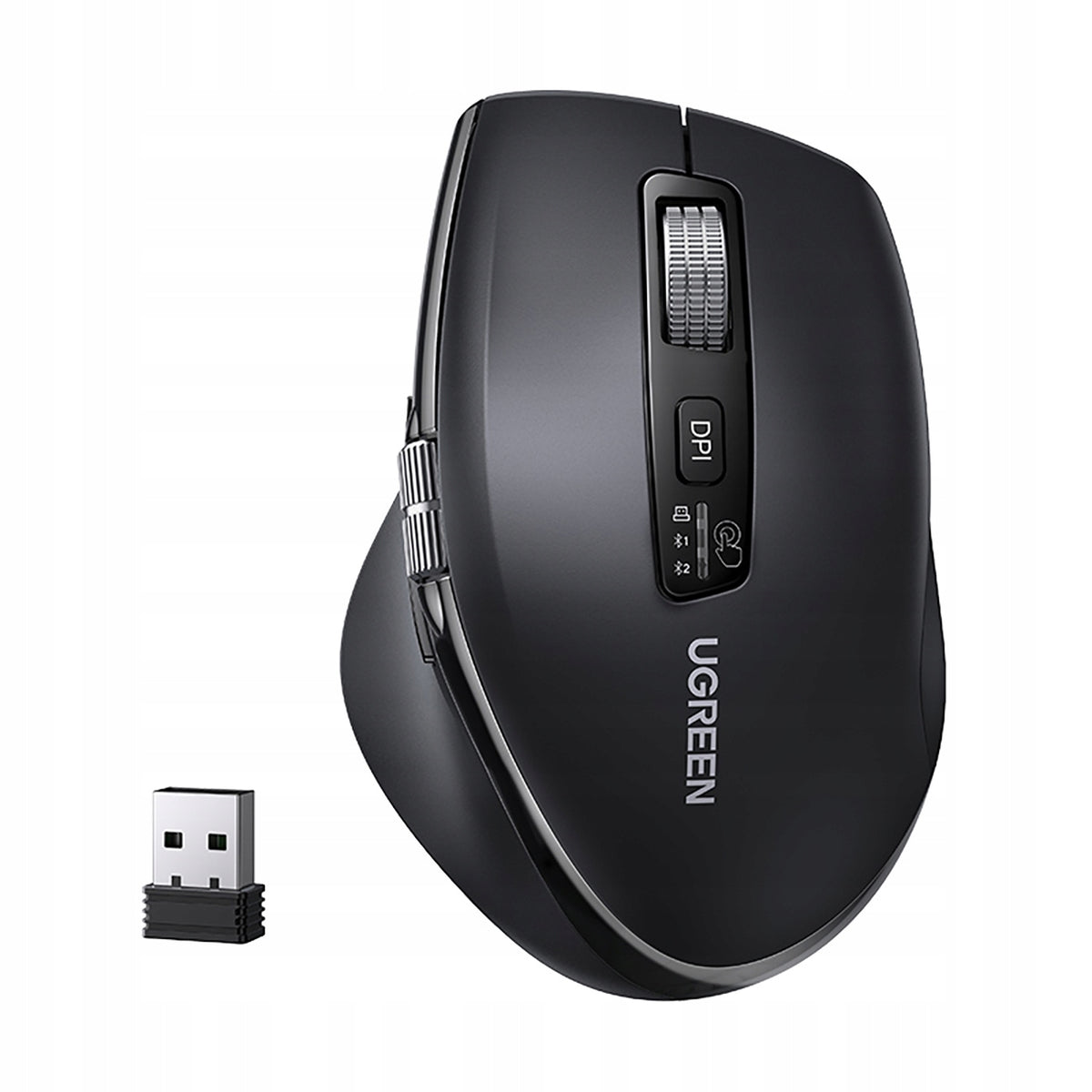 WIRELESS OPTICAL MOUSE FOR LAPTOP COMPUTER 5 BUTTONS BLACK Manufacturer Ugreen