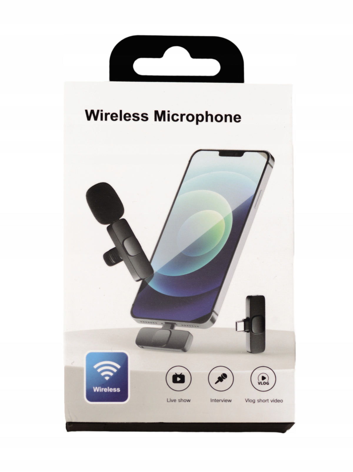 WIRELESS TIE MICROPHONE CLIP-ON USBC Manufacturer code K8