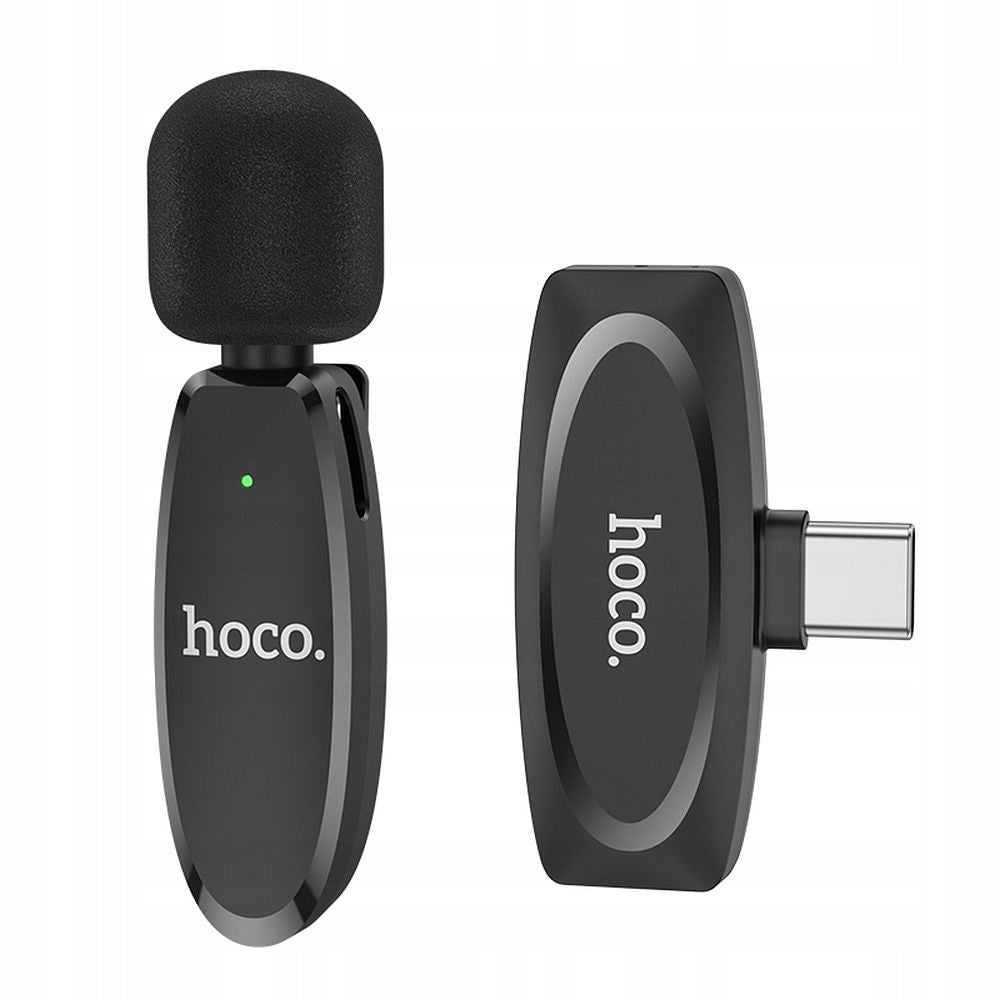 WIRELESS TIE MICROPHONE FOR USB-C IPHONE 15 16 ANDROID USBC ANC