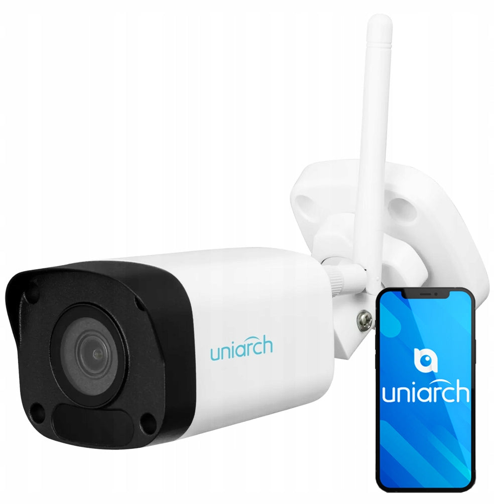 WIRELESS WIFI CAMERA MONITORING 2K+ EXTERNAL ZOOM X4 UNIARCH UNIVIEW