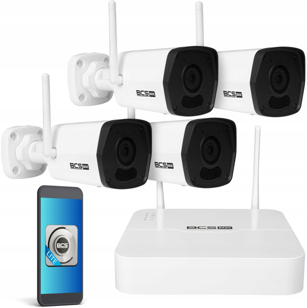 WIRELESS WIFI MONITORING KIT BCS-B-KITW(2.0)