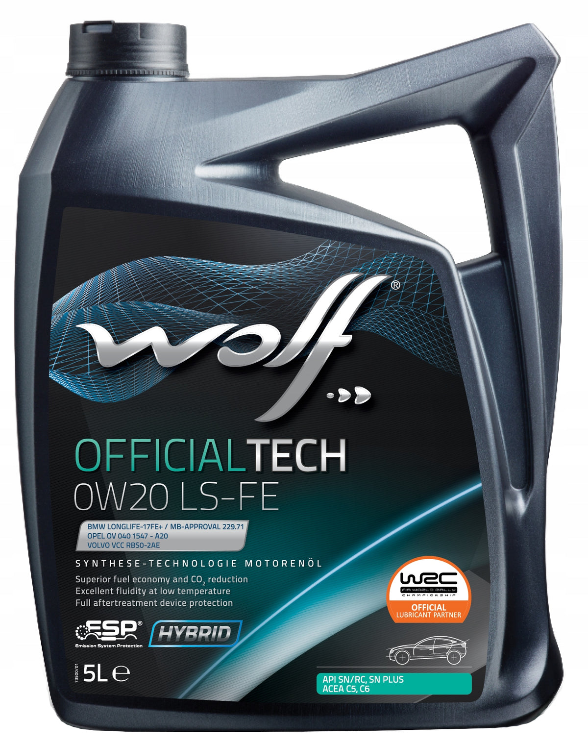 WOLF OFFICIALTECH 0W20 LS-FE - 5L