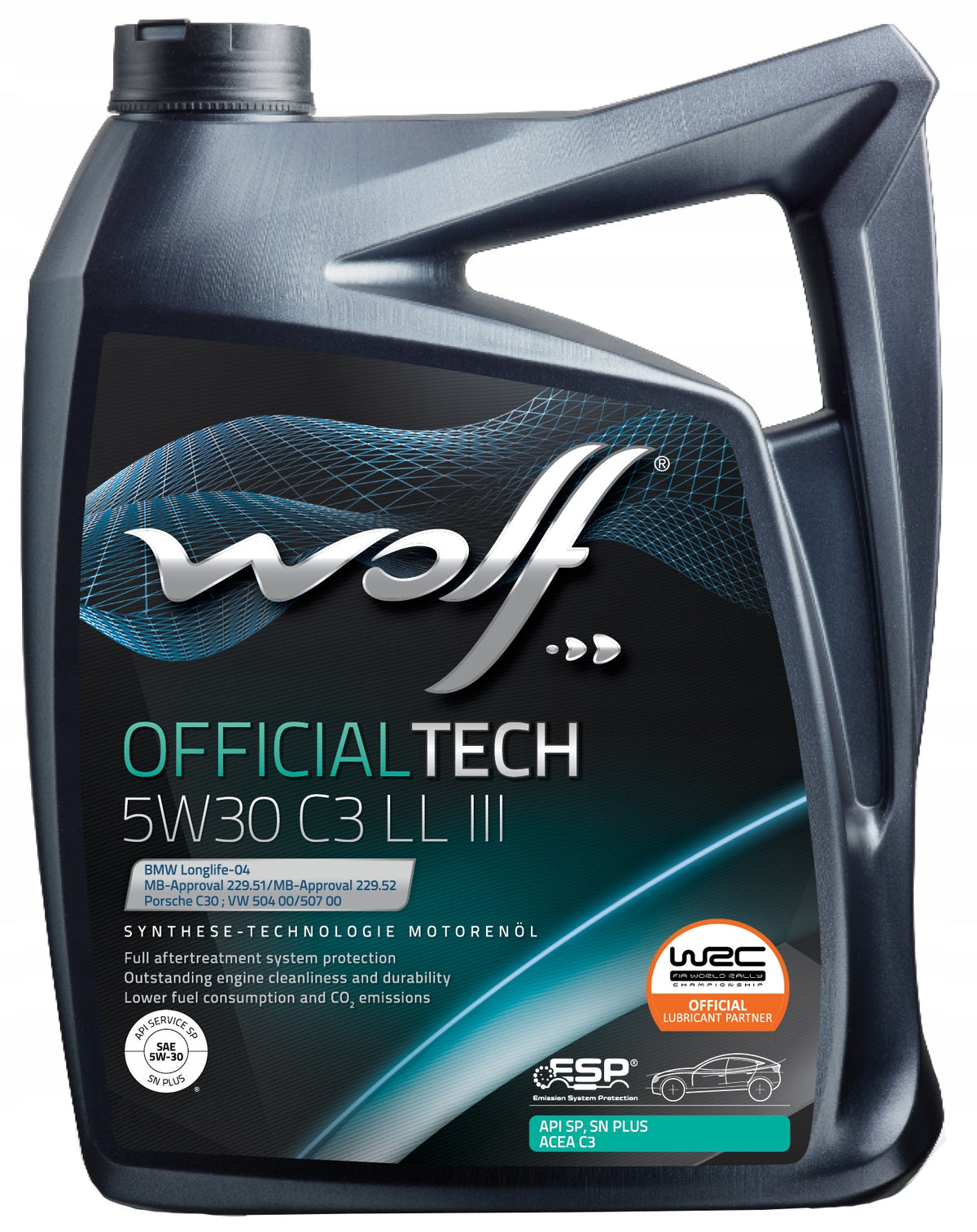 WOLF OFFICIALTECH 5W30 C3 LL III - 4L