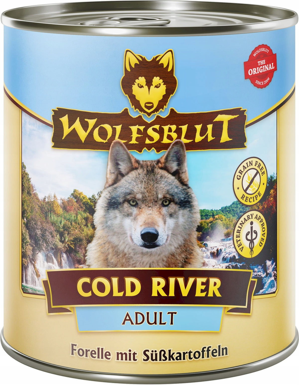 WOLFSBLUT Cold River Adult Trout and Batata 800g