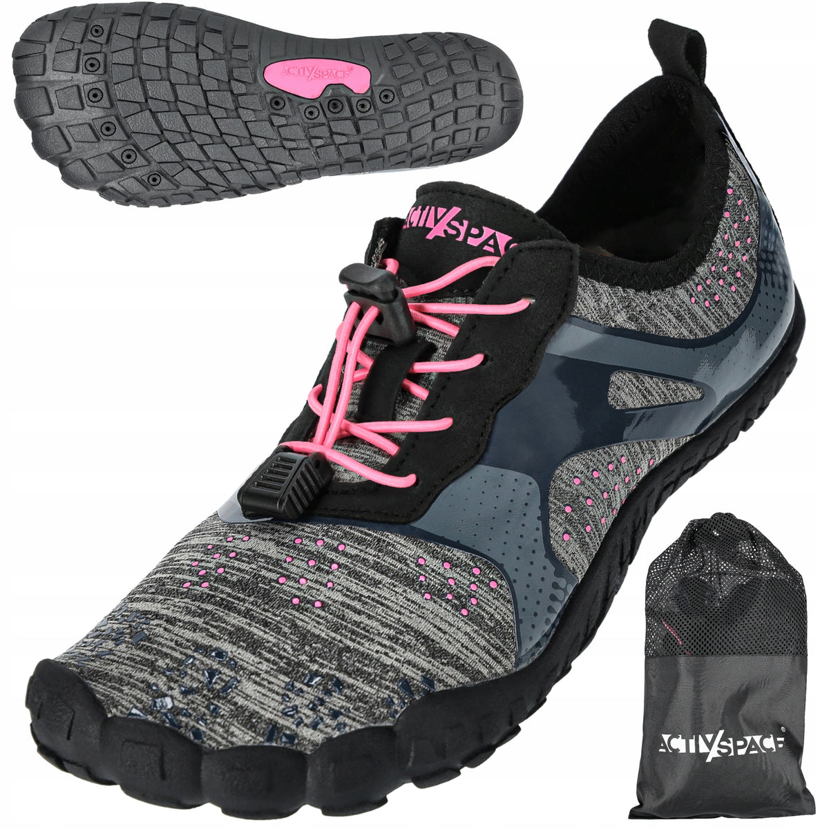 WOMEN'S SWIMMING WATER SHOES FOR BEACH SEA URCHIN REEF CORAL ROCKS R38 PRO