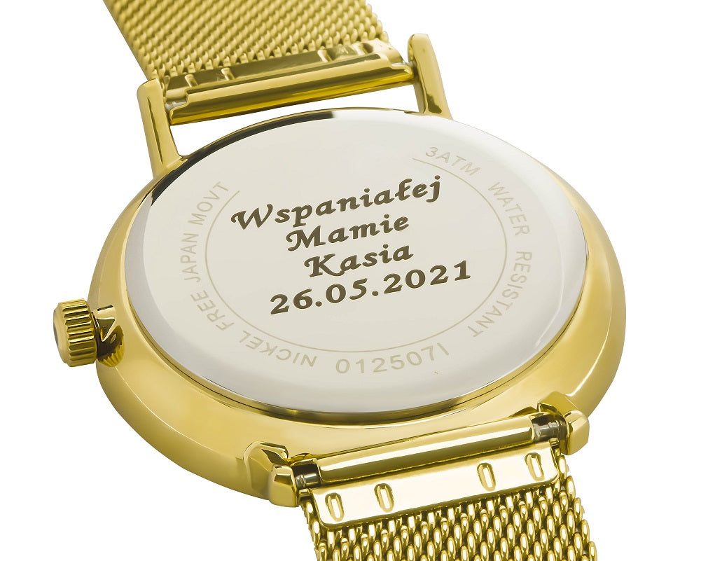 WOMEN'S WATCH PERFECT ETNA +BOX + ENGRAVING digitS Packaging status original