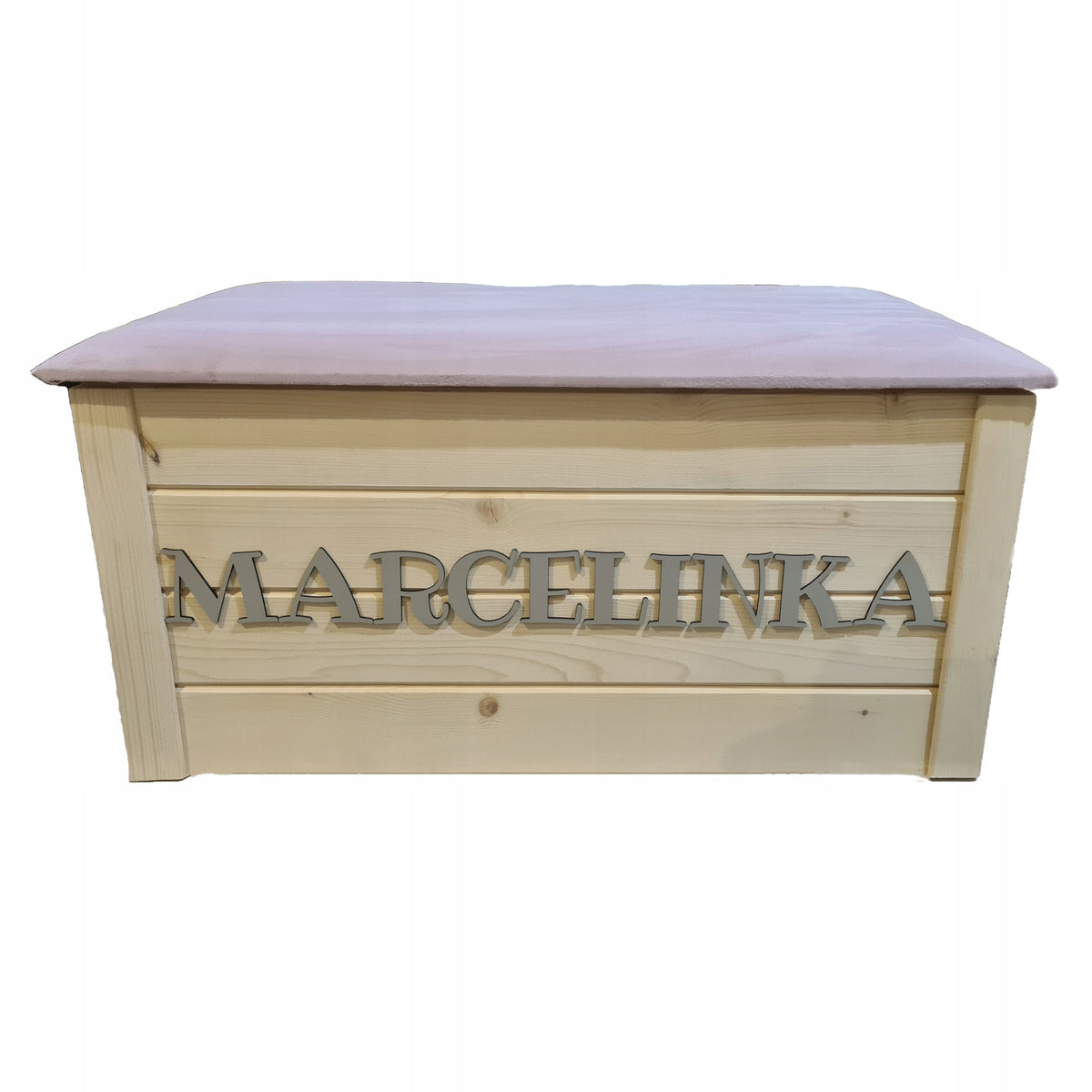 WOODEN CRATE TOY CONTAINER LARGE