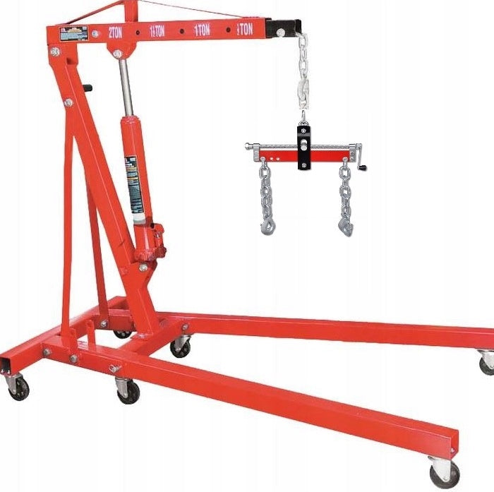 WORKSHOP CRANE +2XPUMP+BALANCER VERY STRONG SOLID