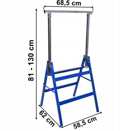 WORKSHOP STAND MARE 130 CM 2 PIECES FOR DIY GARAGE WORKSHOP Brand Gockowiak