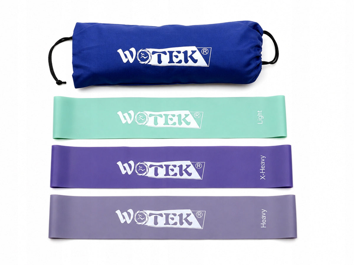 WOTEK FITNESS BAND SET RESISTANCE BANDS
