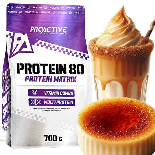 WPC whey protein supplement CREME BRULE vitamins ProActive 700g
