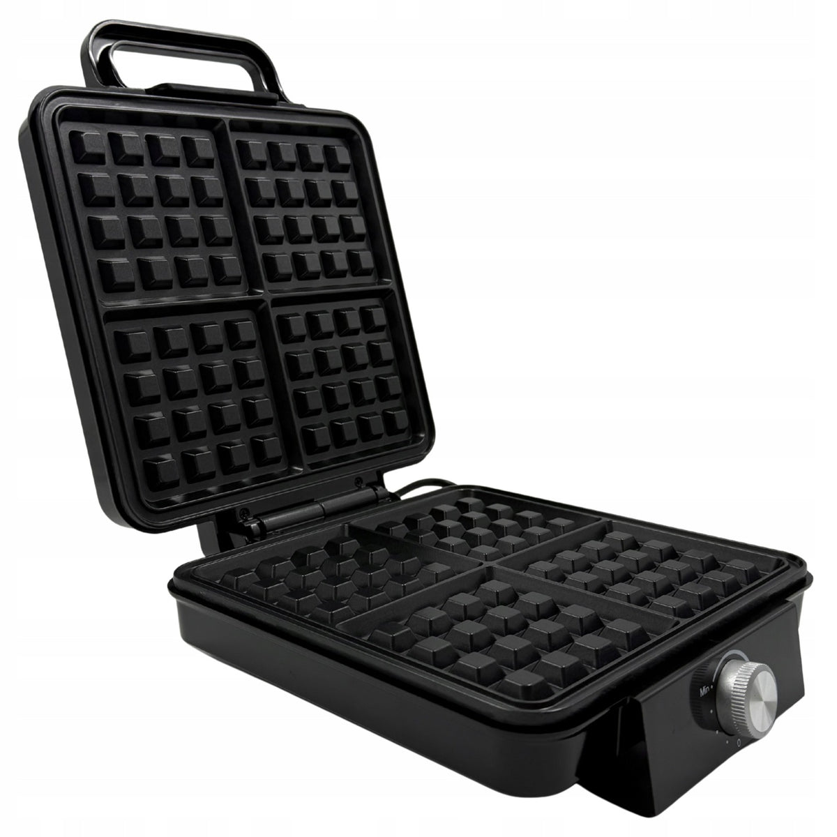 Waffle Iron 2200W 4 Waffles Strong Fast Coating Nonstick Breakfast