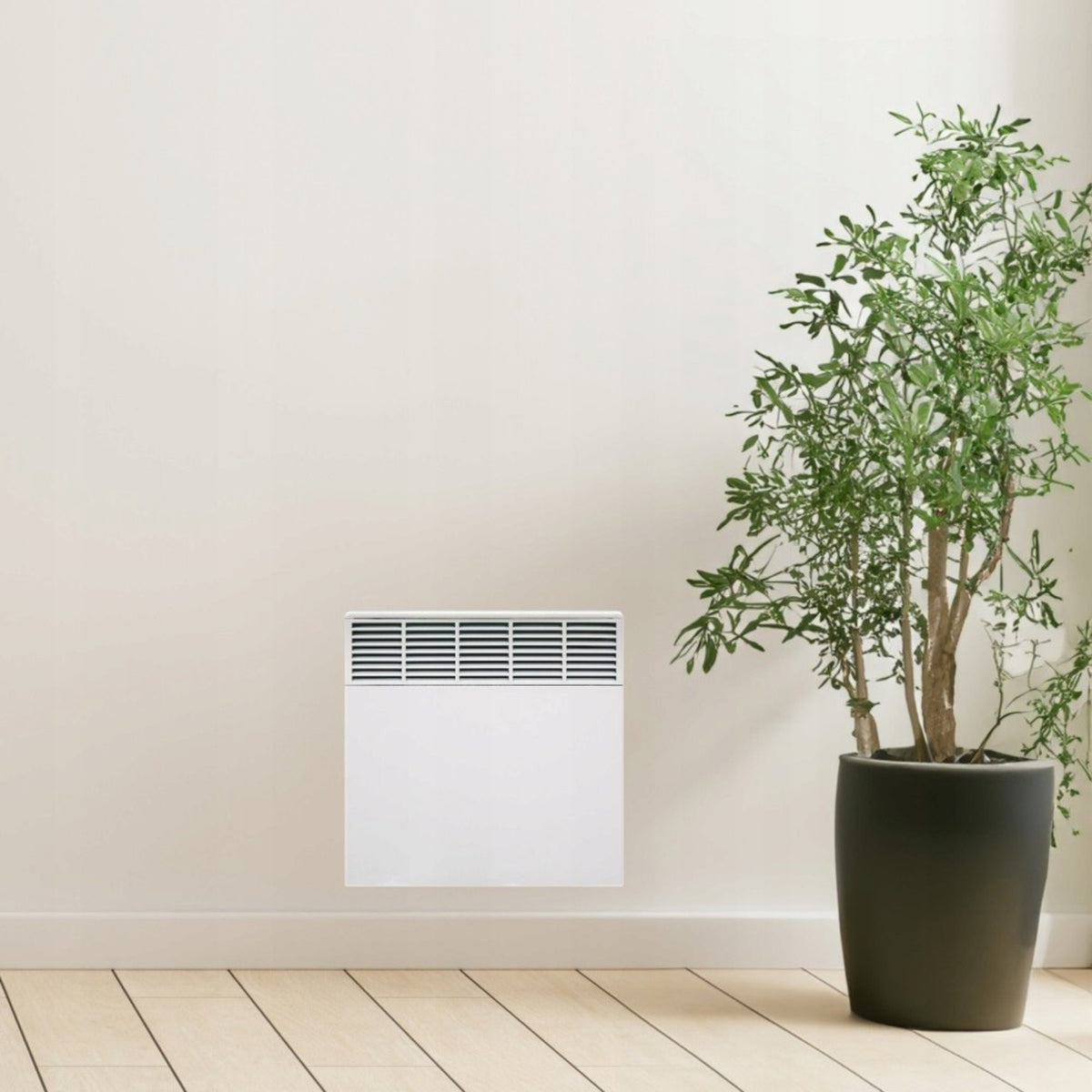 Wall Heater Electric Thermostat Programmer Convector White 2500W Packaging status original