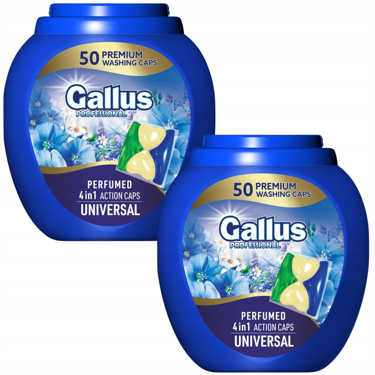 Washing Capsules 2x Universal For White Colors Gallus 50 Caps