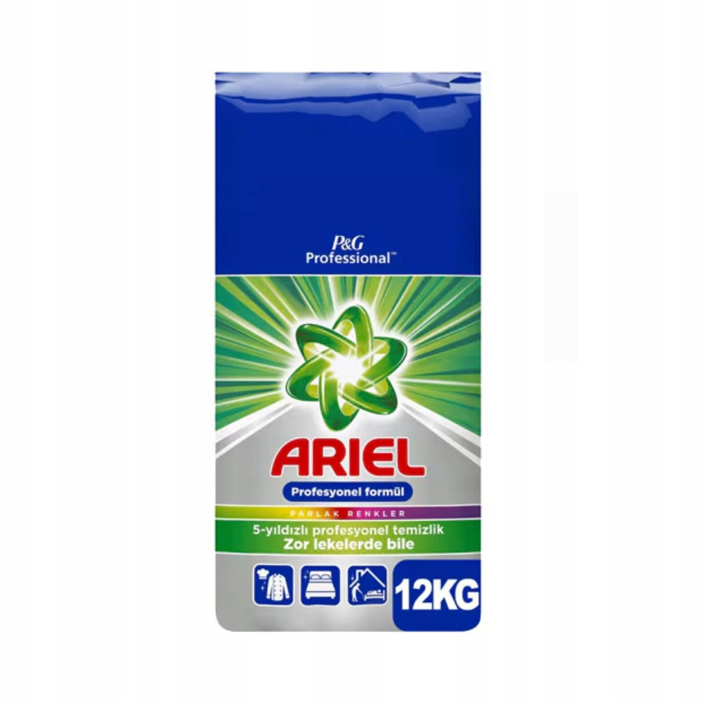 Washing Powder ARIEL Aqua Powder Professional Formula COLOR 12 kg