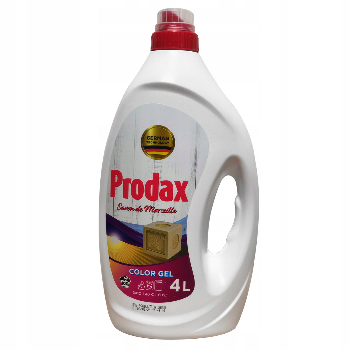 Washing gel PRODAX Color 4 liters Brand Prodax