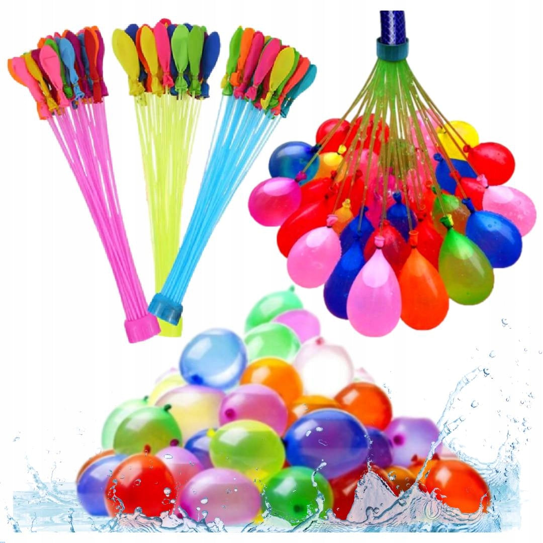 Water Balloons WATER BOMBS Automatic SELF-CLOSING Thread Set of 1000pcs Manufacturer code balony na wodę