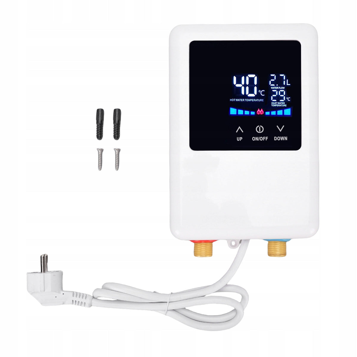 Water Heater 3000W Frequency Conversion LCD Thermostat LP