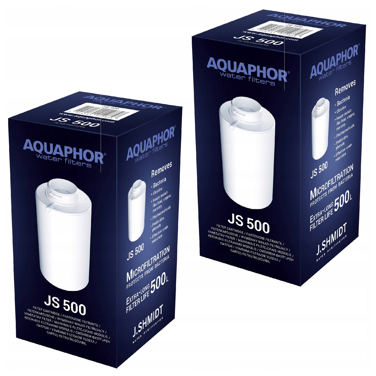 Water filter cartridge filter AQUAPHOR JS 500 SHMIDT 2pcs.