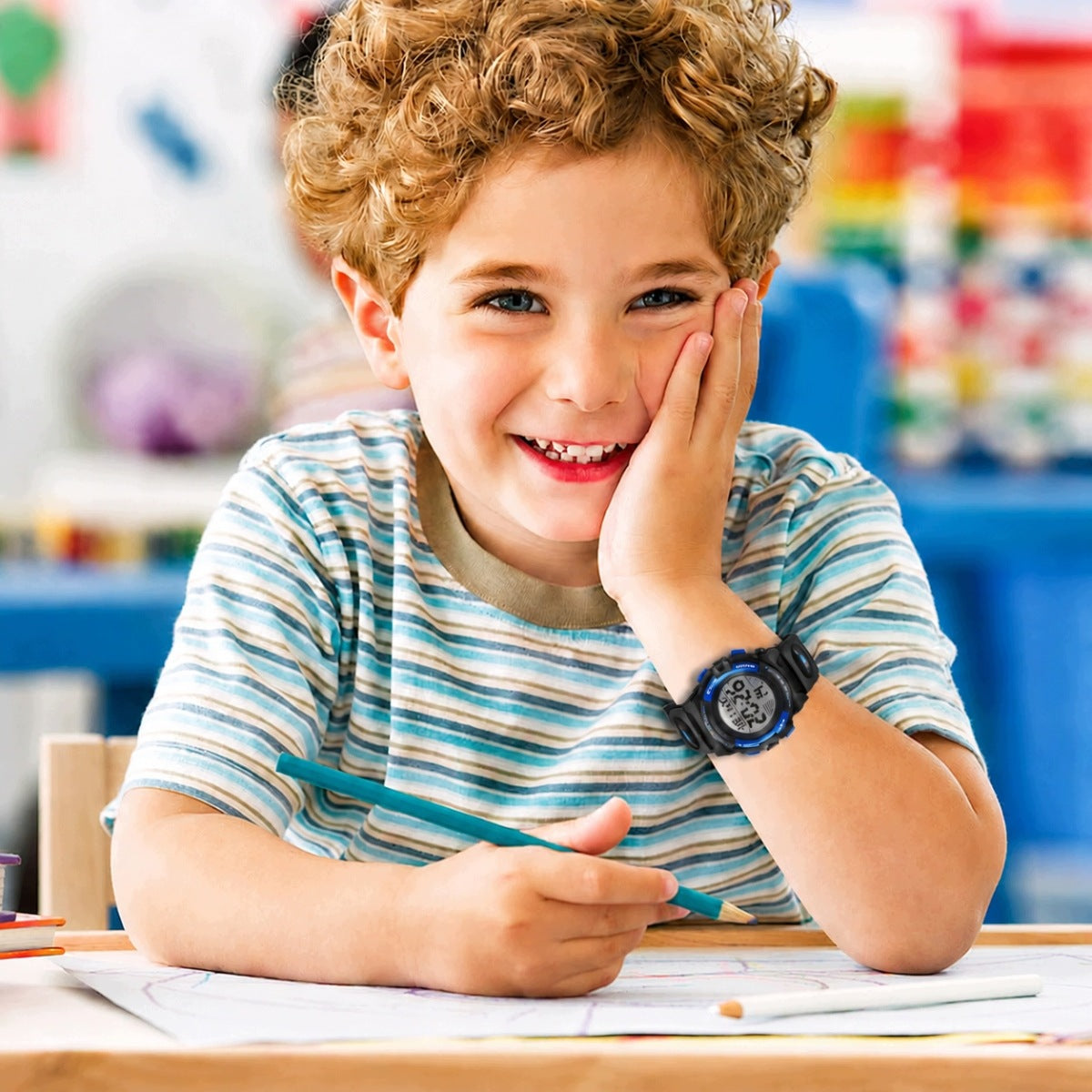 Waterproof Children's Watch Packaging status original