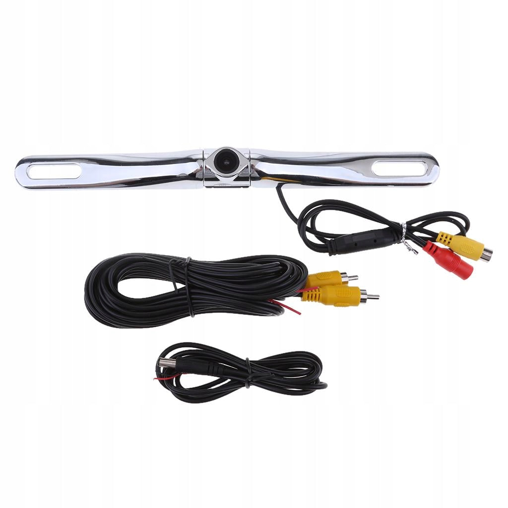 Waterproof Chrome License Backup Camera w/ Packaging status original