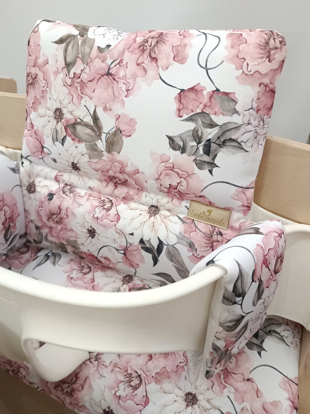 Waterproof Pillows for Stokke Tripp Trapp 2in1 Flowers Powder Roses