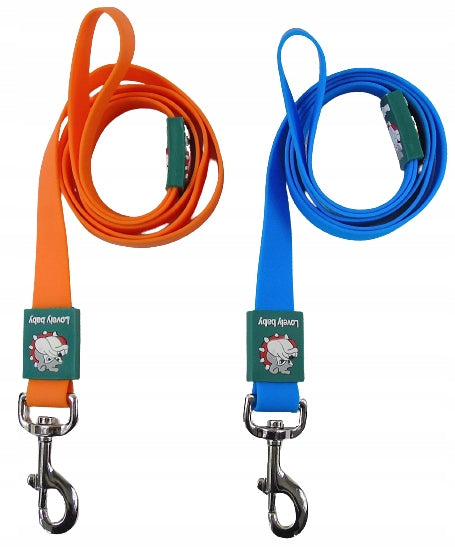 Waterproof RUBBER LEASH for Dog Strong Tape 130cm