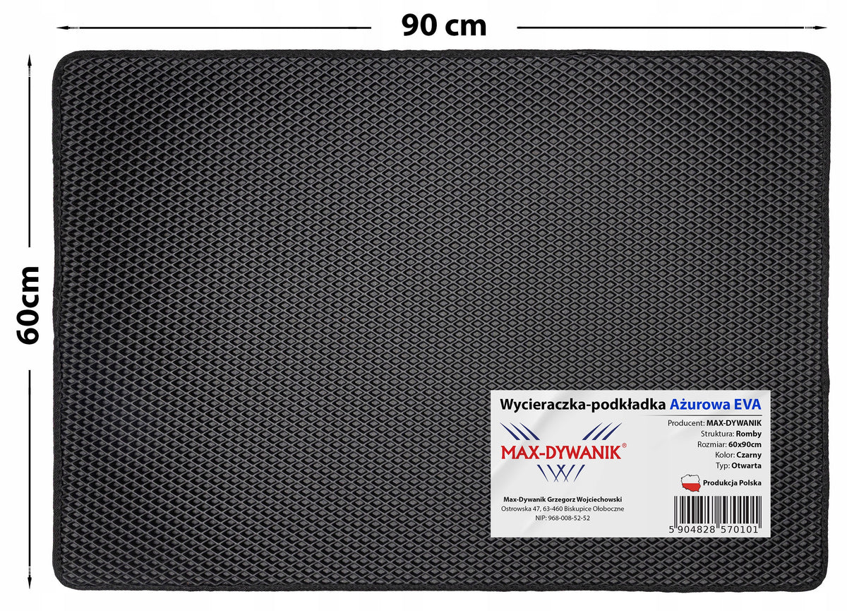 Waterproof Rug Cat Litter Box Mat 60x90