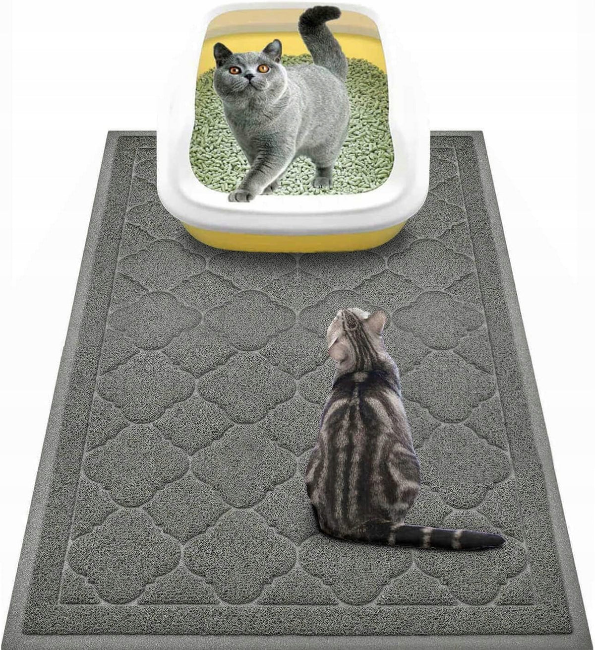 WePet 90x63cm Cat Litter Box Mat