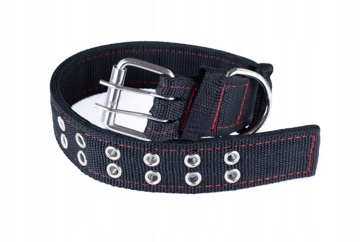 Webbing Collar For Large Dogs Thick Adjustable Resistant Durable XL