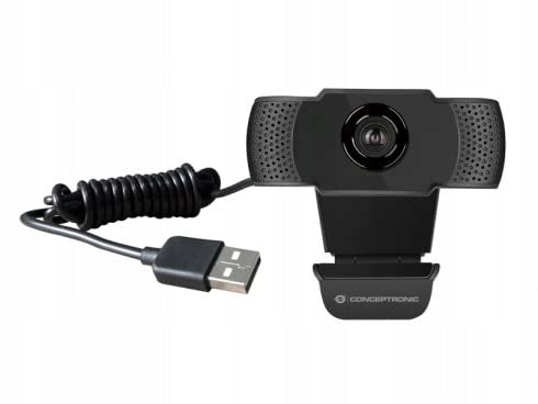 Webcam Conceptronic AMDIS Full HD USB with microphone Webcam 1080p Manufacturer code AMDIS01B