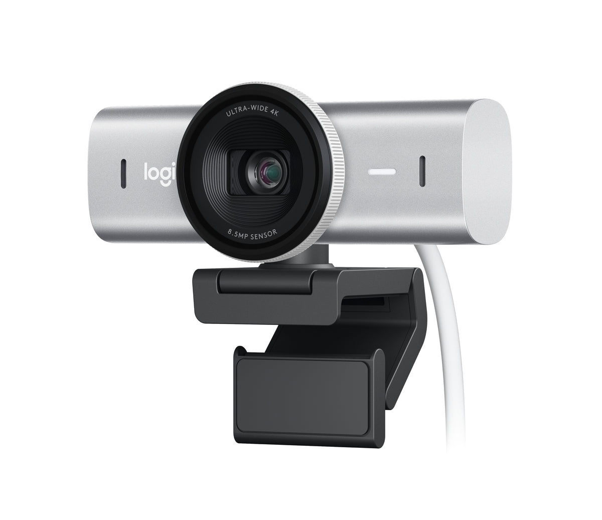 Webcam LOGITECH MX BRIO USB-C 4K, tripod connector, light grey