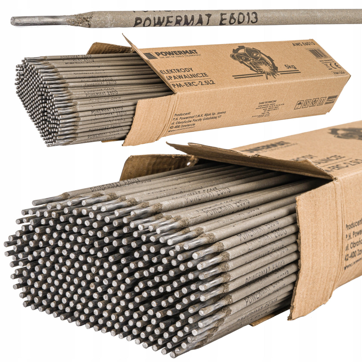 Welding electrode Powermat rutile 2,5 mm 5 kg