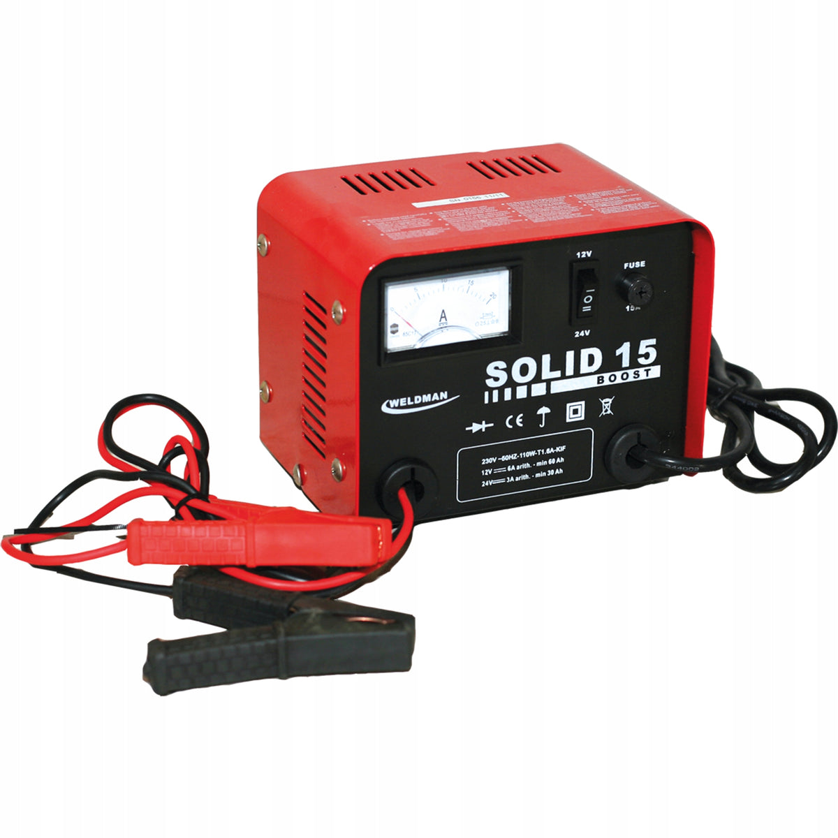 Weldman SOLID 15 12/24V 9A rectifier