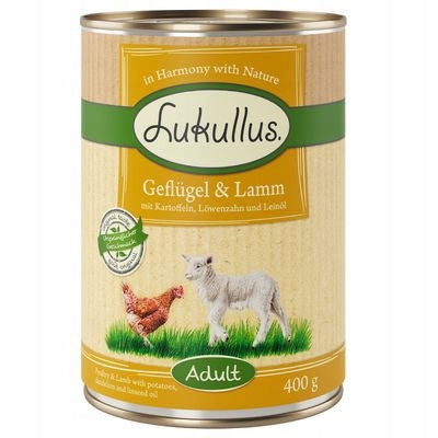 Wet food Lukullus Natural 400g Rabbit and game Trade name other