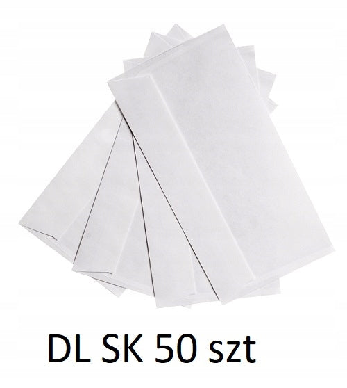 White Letter Paper Envelopes DL 50pcs SK