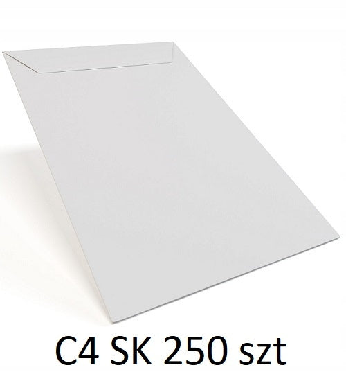 White Paper Envelopes C4 250pcs SK