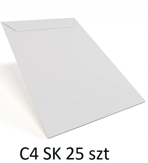 White Paper Envelopes C4 25pcs SK
