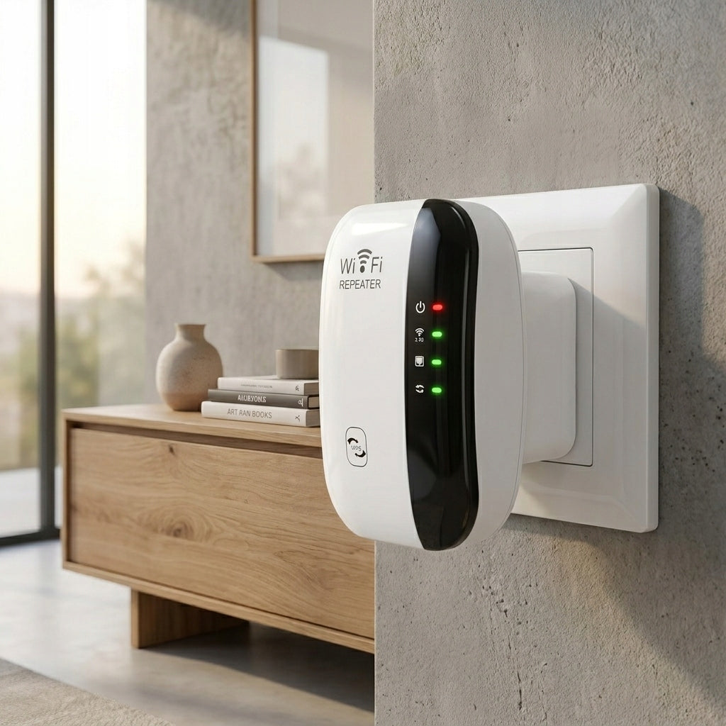 Wi-FI Signal Amplifier Repeater POWERFUL Access Point Router 300 Mbps 2.4GHz Packaging status original