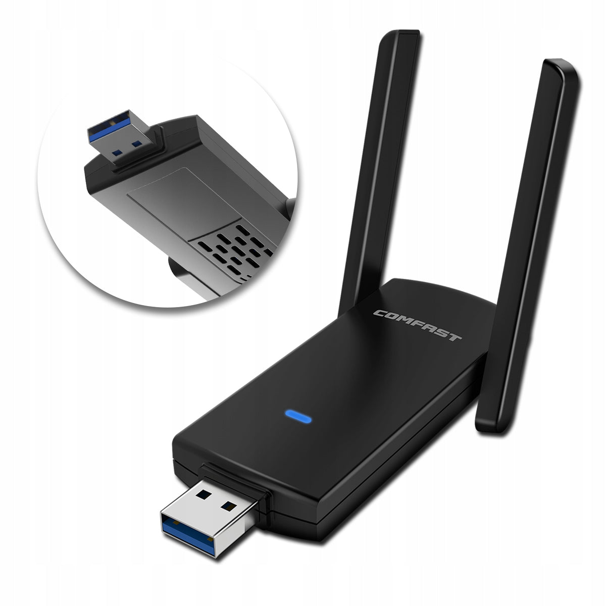 WiFi Adapter Gigabit USB3.0 COMFAST Dual Band Network Card Wireless Dongle Manufacturer code Comfast2026