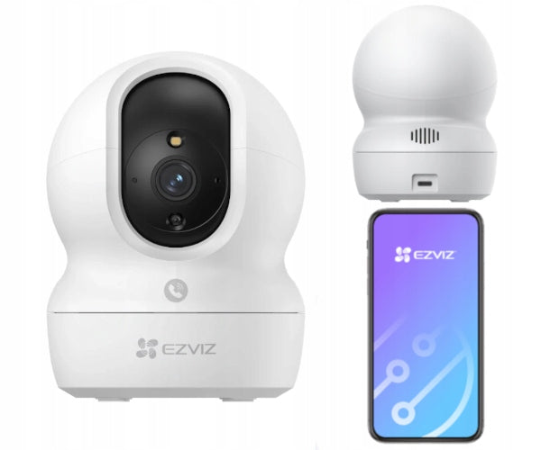 WiFi Camera EZVIZ CP1 Pro 2k+ 4MP Rotating Nanny Microphone Speaker Detection
