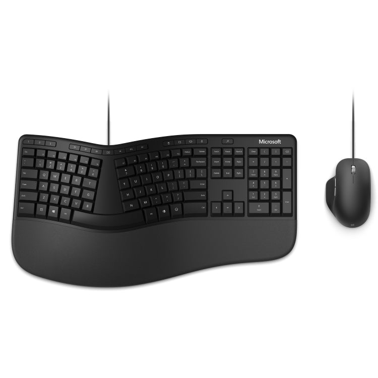 Wired set Microsoft Ergonomic Desktop QWERTY PL